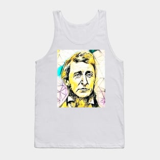 Henry David Thoreau Portrait | Henry David Thoreau Artwork 2 Tank Top